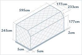 Main deck 20 feet pallet Main deck 20 feet pallet